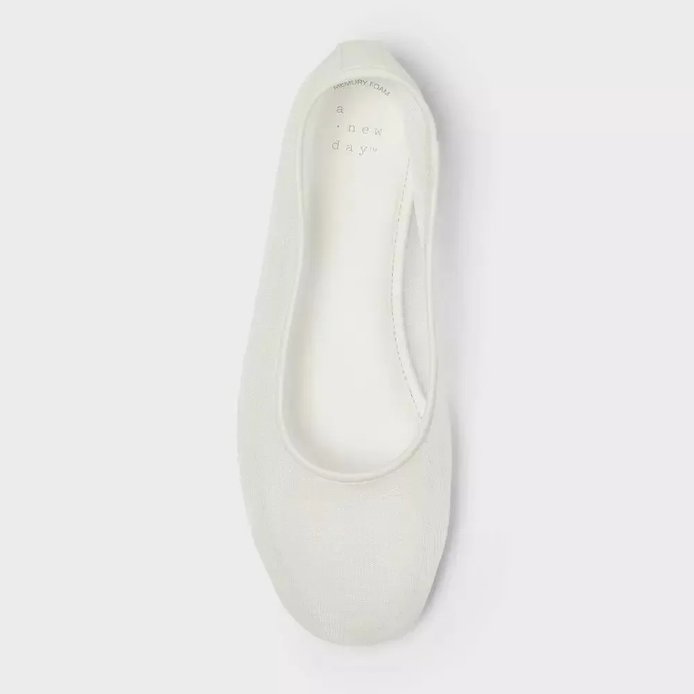 Women's Mel Shoes by A New Day - White